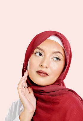 Satin Pashmina Hijab