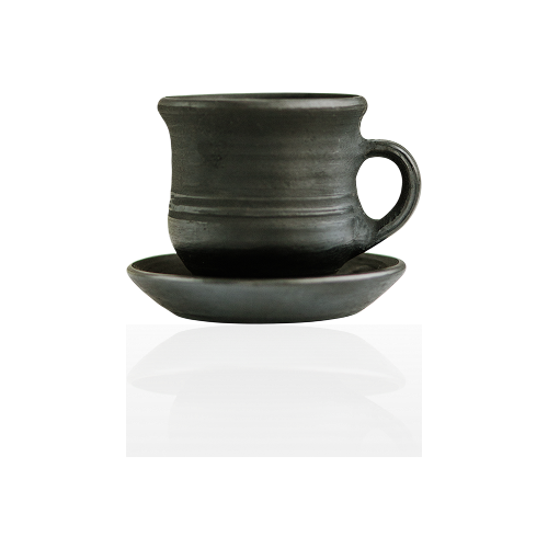 Black Ceramic Cup